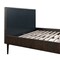 Armen Living Cross Solid Oak and Metal King Platform Bed Frame LCCRBDOAKG - alternate 5